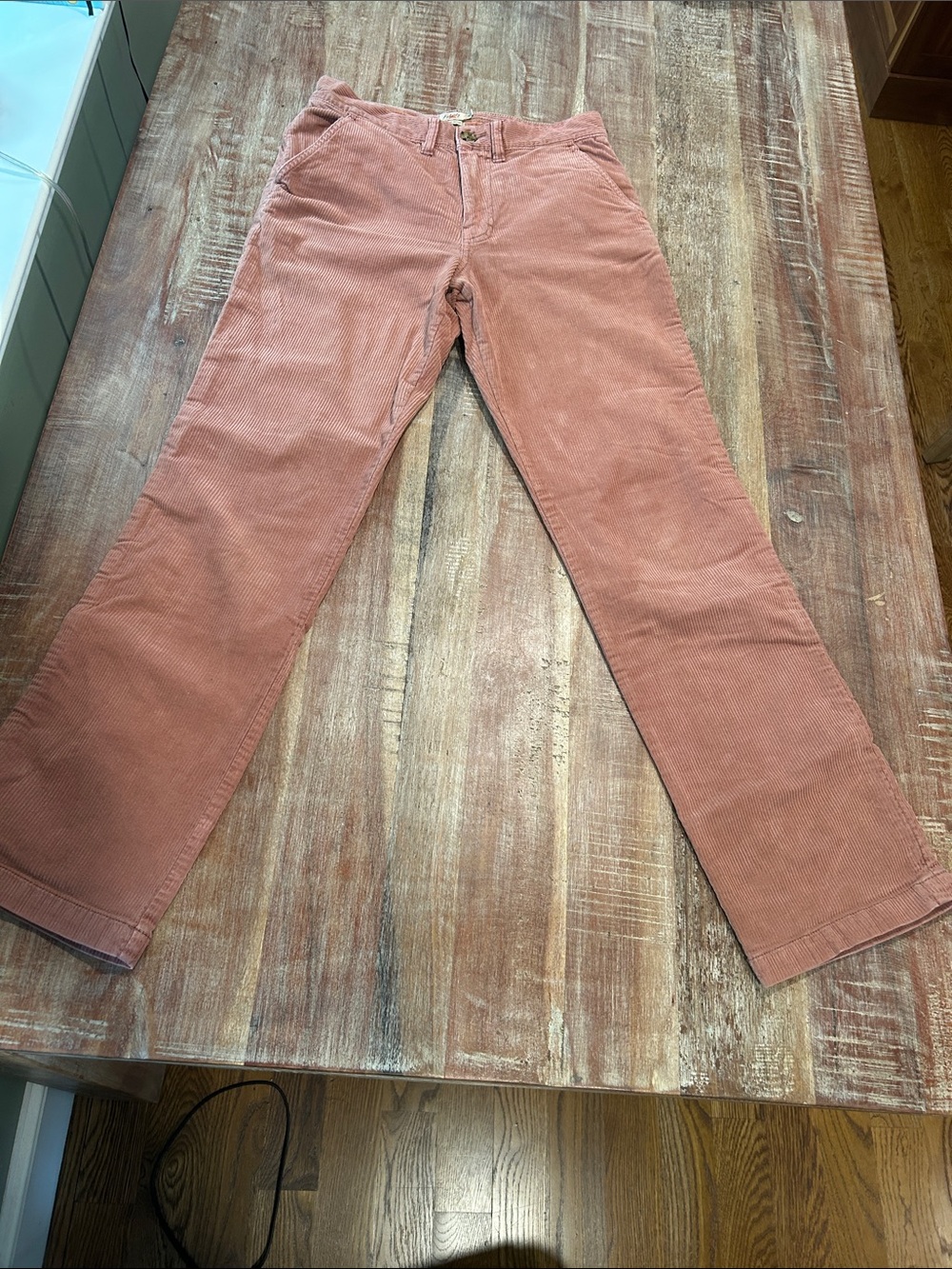 Faherty Endless Cord Trousers in Brownie